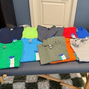Set of 10 Brand New Gildan T-Shirts